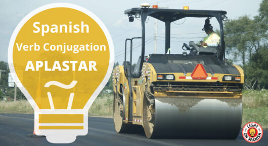 Learn the Conjugation of Spanish Verb APLASTAR fast
