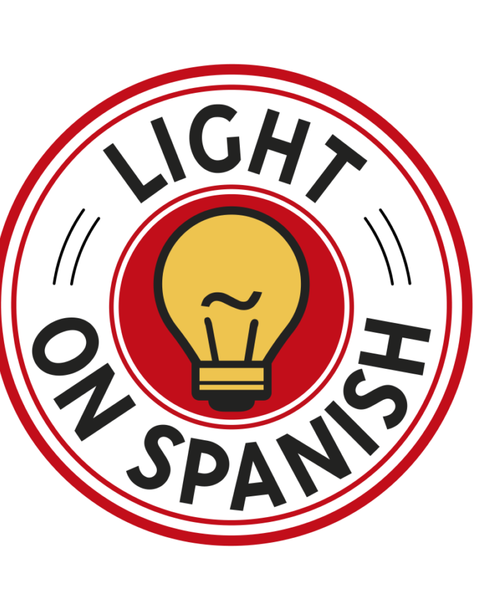 the light is on in spanish to english